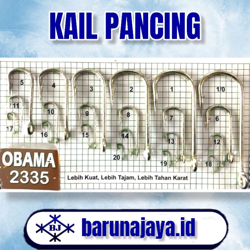 100Pcs Kail Pancing Obama 2335 No. 14