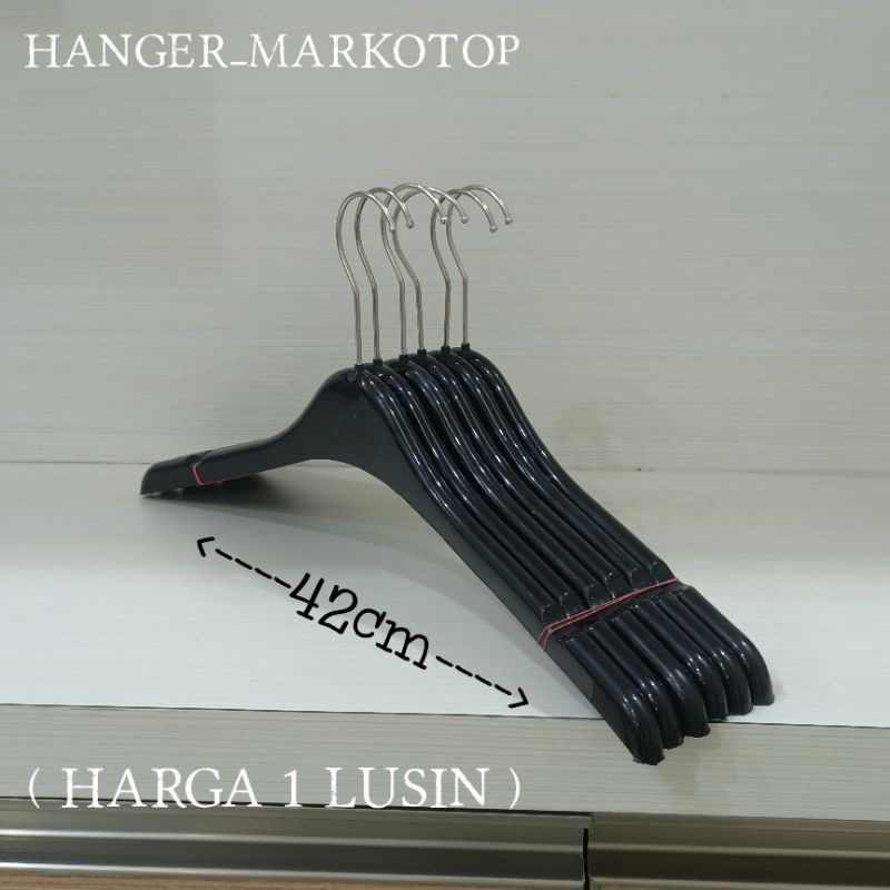 Hanger Gantungan jas 151 Black /Gantungan Baju dewasa( 1lusin)