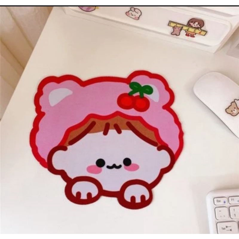 Korean Kawaii MousePad Karakter kartun cute. Mousepad lucu