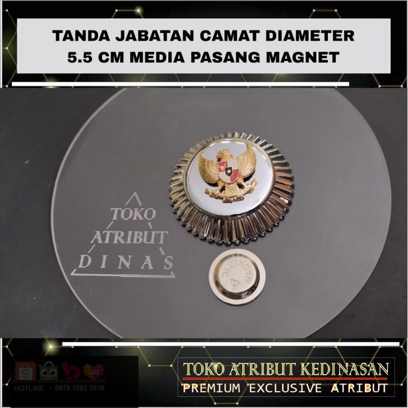 Tanda Jabatan CAMAT - JENGKOL CAMAT Magnet
