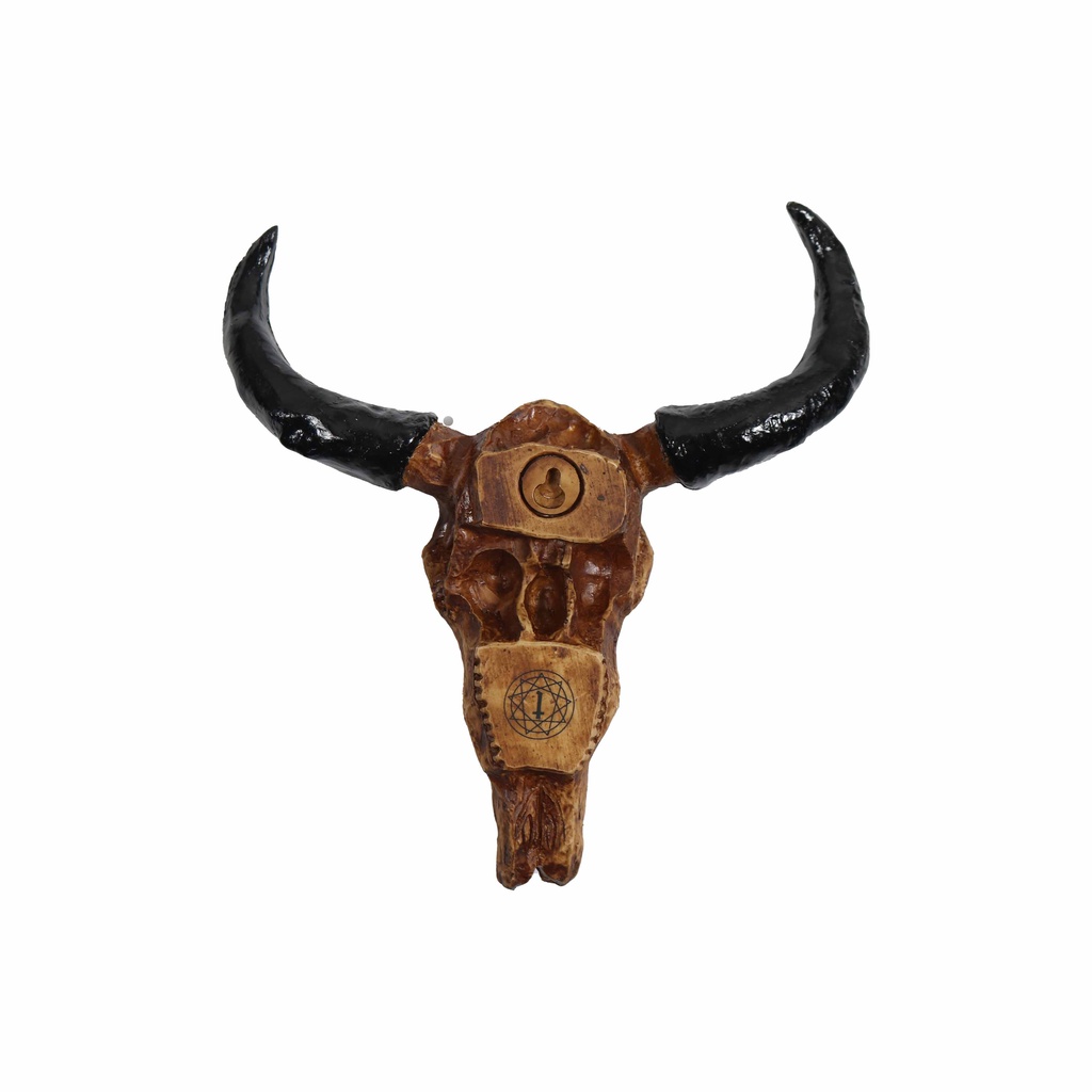 Heretic - Wall Hanging Decor - Ox Skull