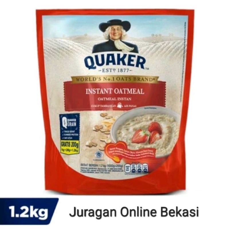 

Quaker Instan Oatmeal [1200 gr]