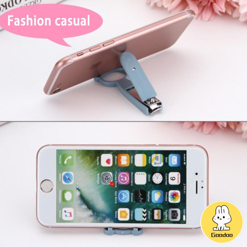 ✨Gunting Kuku Pemotong Kuku Beruang kecil Stainless Nail Clipper Kecil Tajam -Doo