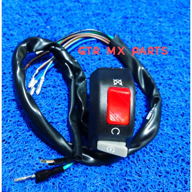 SAKLAR KANAN ON OFF PLUS STATER KLX CRF UNIVERSAL  DOMINO KTC