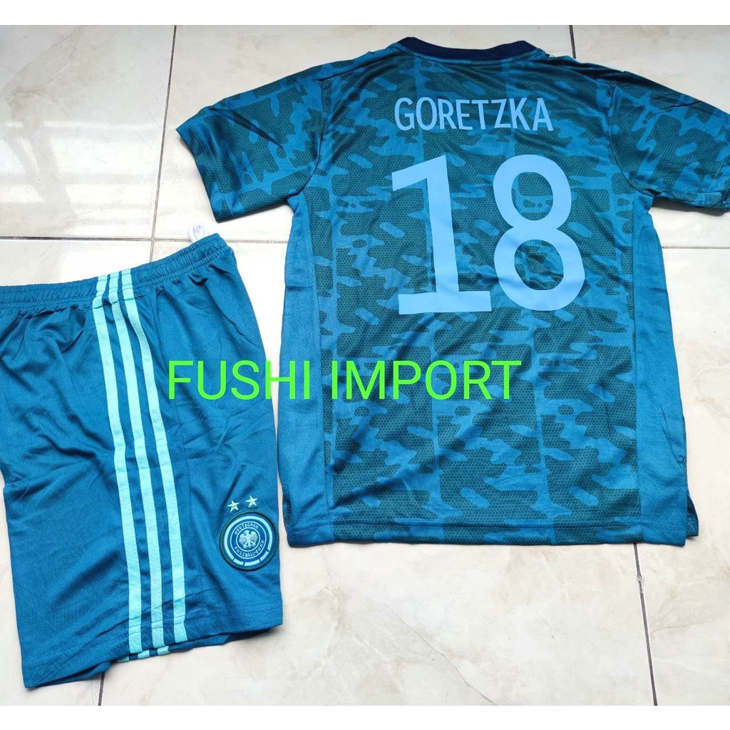 Jersey Baju Bola Anak Jermann Away Kids 2022 2023 Fullset Satu Set Grade Ori