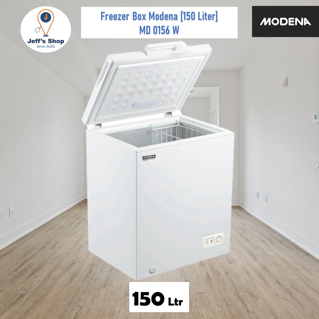 Chest Freezer / Freezer Box Modena [150 Liter] MD 0156 W