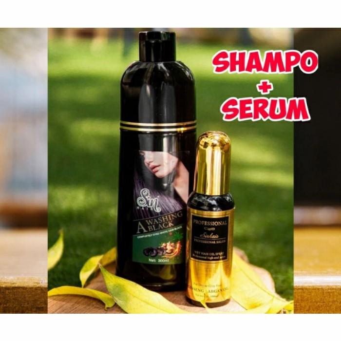 Shampoo Sinhair Shampo .Ready .Shampo Penghitam Uban No 1 Di Jepang.Original