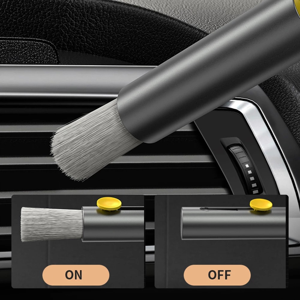 Sikat Pembersih Ac / Dashboard / Jendela Mobil Portable Multifungsi