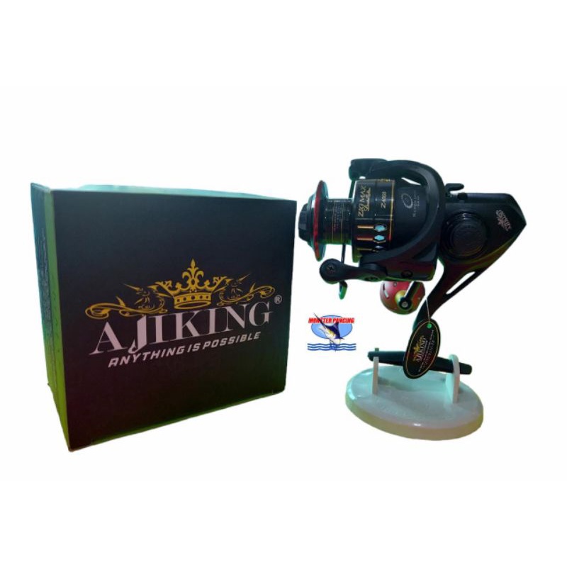 REEL SPINNING AJIKING ZIG MAX Z4000 | Z3000
