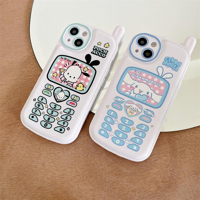 Soft Case Desain Anjing Cinnamon Untuk Apple Iphone 11 13 Pro Max 78plus / 12XR