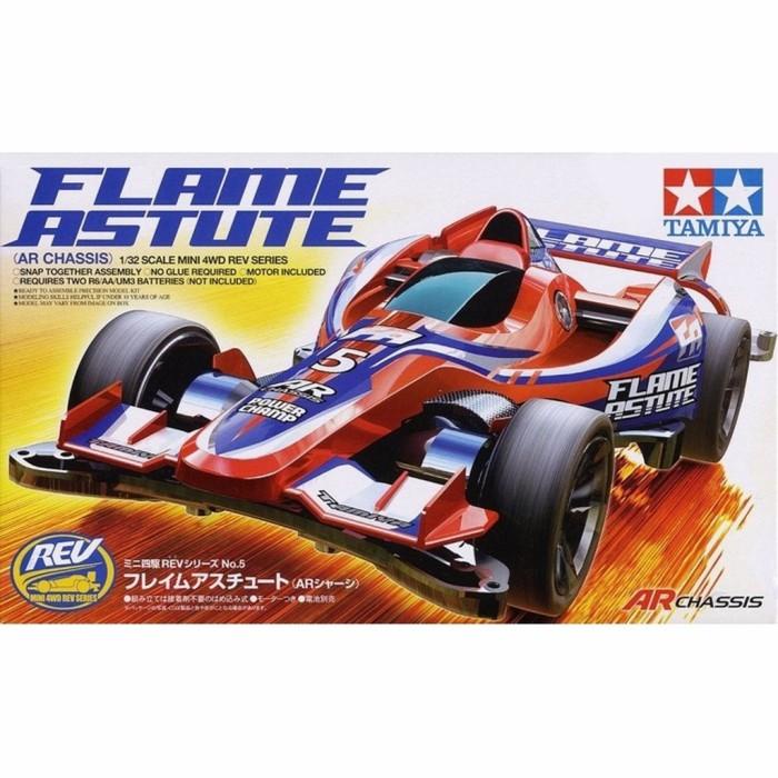 Tamiya Mini 4WD Original Flame Astute