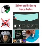 KACA FILM HELM ANTI AIR ANTI FOG STIKER PELINDUNG KACA FILM RAINPROOF FILM