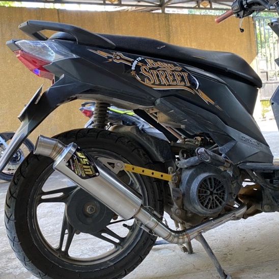 Knalpot DSM inlet 38mm dan 50mm Beat vario led bukan best3 rcb jrm