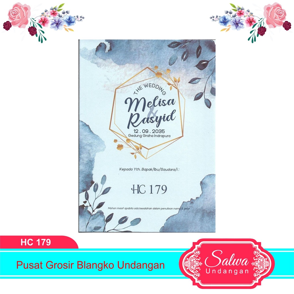Blangko Undangan HC 179 Harga Murah