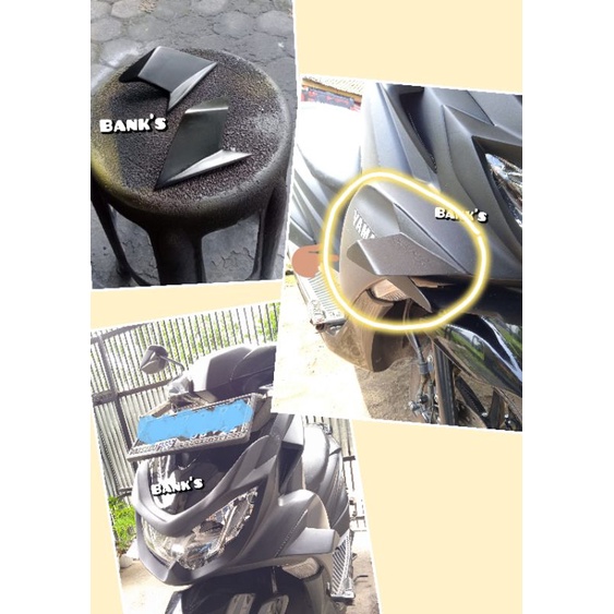 Wing side kanan kiri body yamaha freego