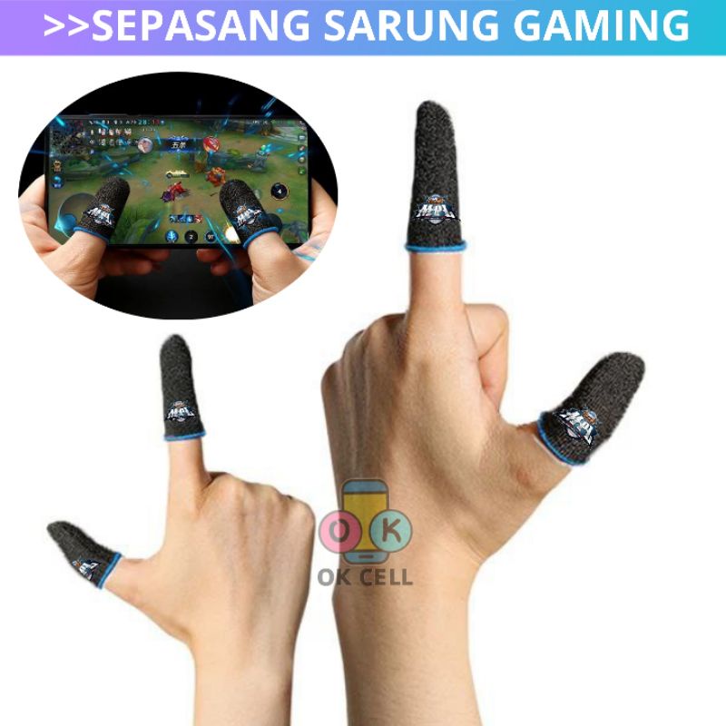 Sarung Tangan Jari Jempol Game MPL Esport Anti Keringat Original