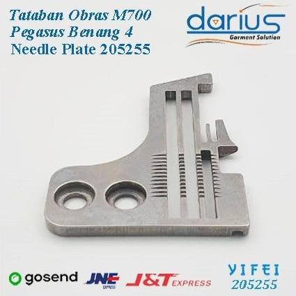 Mesin Tataban Mesin Obras Benang 4 Pegasus M700 Needle Plate Yifei