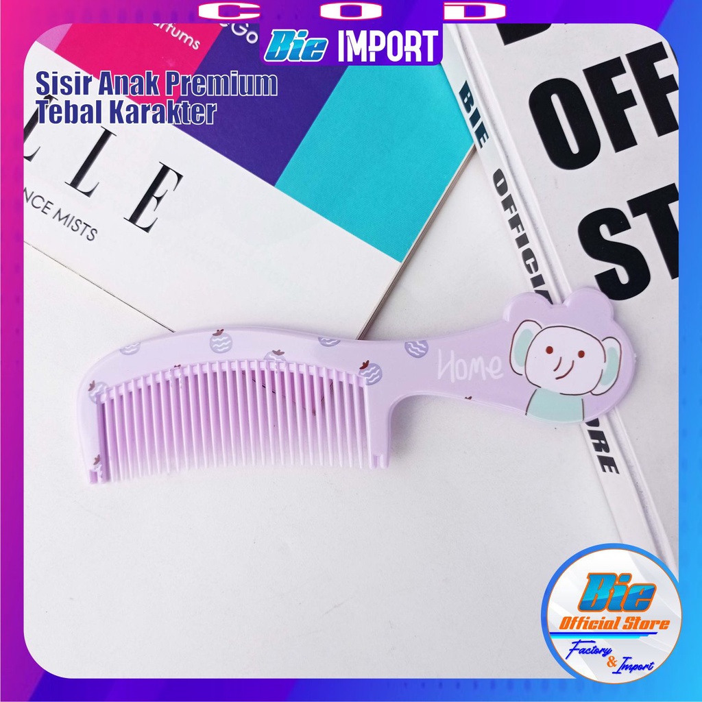 Sisir Anak Karkter Premium Impor Best Seller