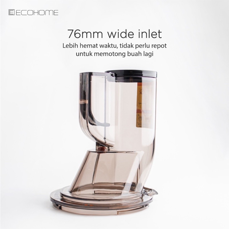 Ecohome Slow Juicer Big Mouth ESJ 999 BM bukan Kuvings Pengekstrak buah