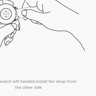 Zeblaze Crystal 2 dan Zeblaze Neo strap silikon tali jam rubber - Putih