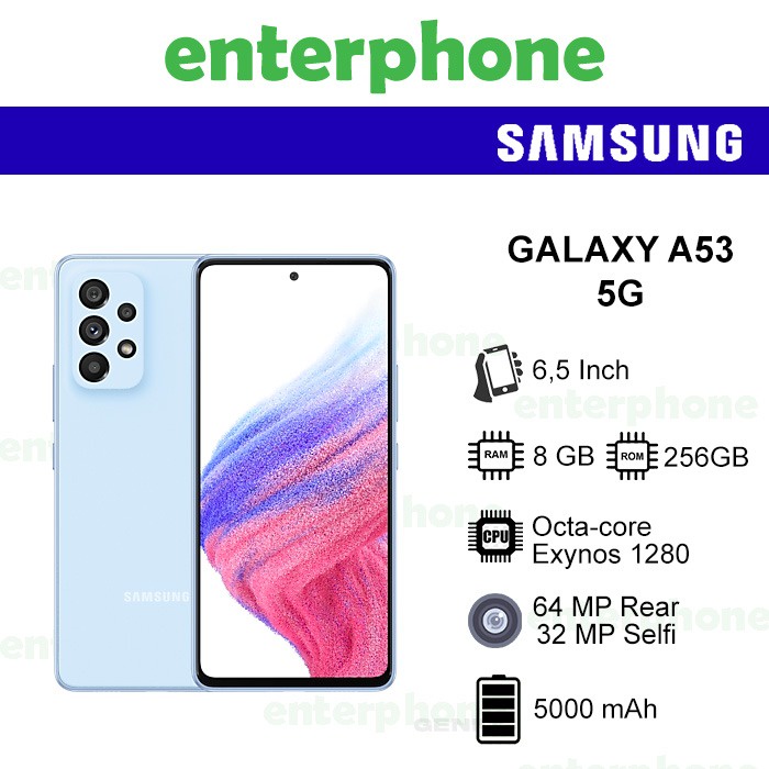 SAMSUNG GALAXY A53 5G 8/256 RAM 8GB ROM 256GB GARANSI RESMI