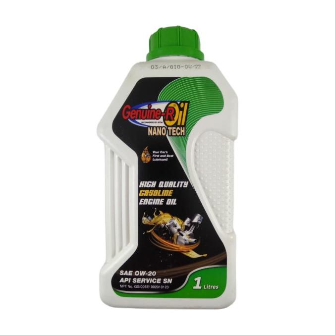 Oli Mesin Daihatsu Astra Genuine R Oil Nano Tech Sae 0W-20 Api Sn