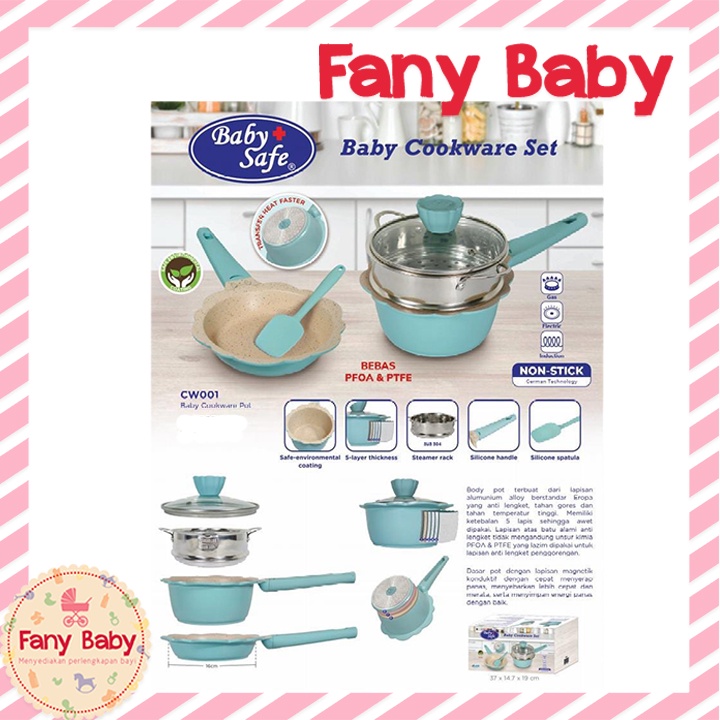 BABY SAFE BABY COOKWARE SET CW001