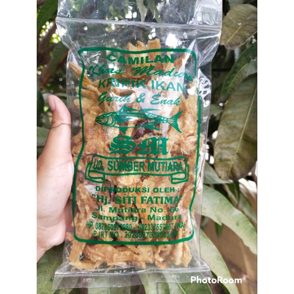 

KRIPIK IKAN KHAS MADURA 200gr