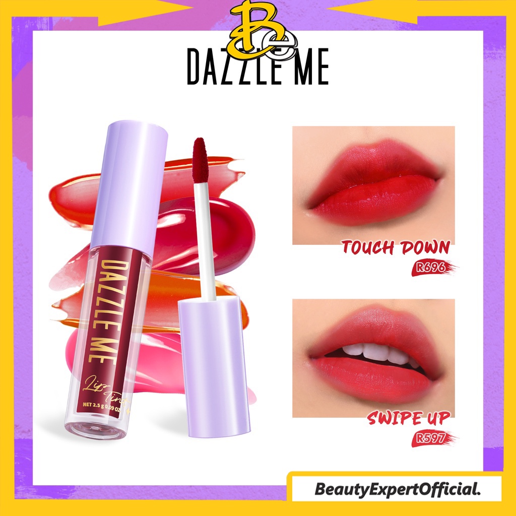 ⭐️ Beauty Expert ⭐️ Dazzle Me Ink-Licious Lip Tint BPOM | DAZZLE ME Mousse Lip Cream |  DAZZLE ME Velvet Matte Lip Cream