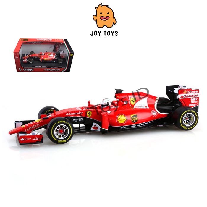 Diecast Bburago Formula 1 Ferrari SF15-T Sebastian Vettel Skala 1:18