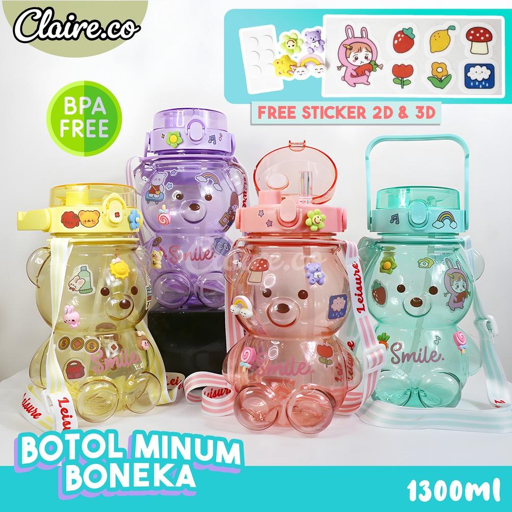 BOTOL BONEKA POLOS 1,5L / BOTOL MINUM POLOS BONEKA / BOTOL VIRAL TERMURAH TERMURAH...,,,,,