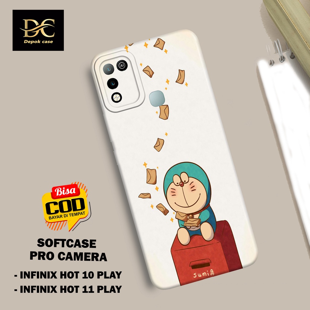 Case Infinix Hot 10 Play / Infinix Hot 11 Play Terbaru - Fhasion Case KARTUN - Casing Hp Infinix Hot