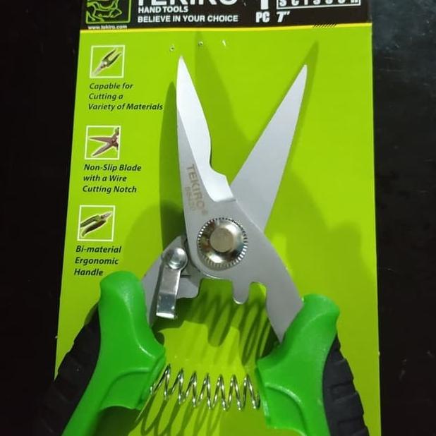 

GUNTING MULTIFUNGSI 7 Inch TEKIRO - MULTIFUNCTION SCISSOR
