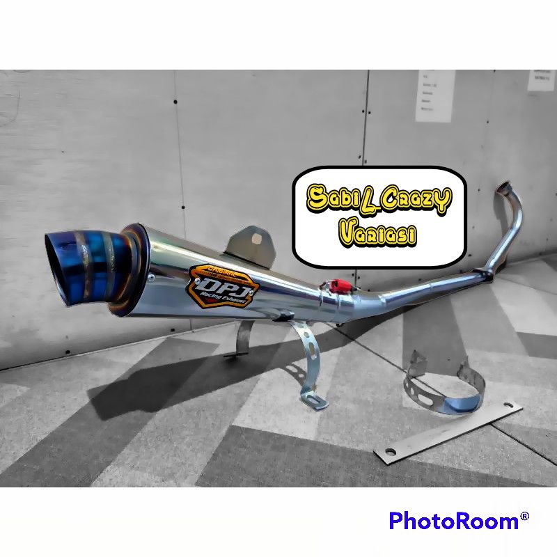 Knalpot Racing DPJ engker Satria Fu Jupiter MX new Jupiter MX old Jupiter MX king Knalpot DPJ sarang