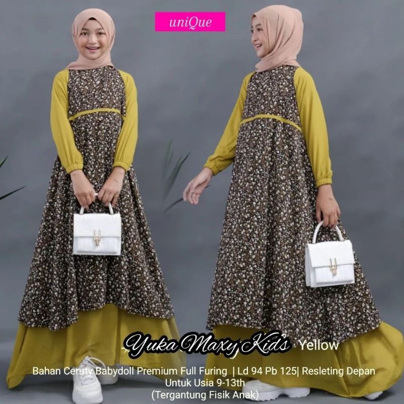 YUKA MAXY KIDS/SANARA SET / mika set 3 kids