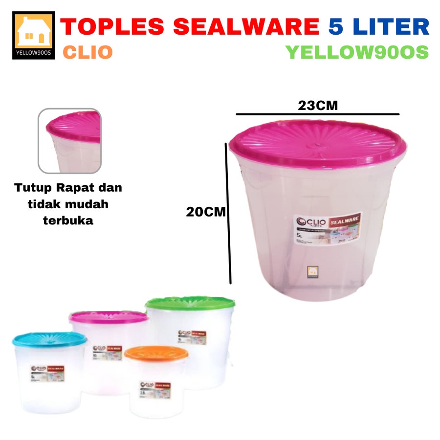 Toples Clio Sibuya 5 Liter Toples Serbaguna clio