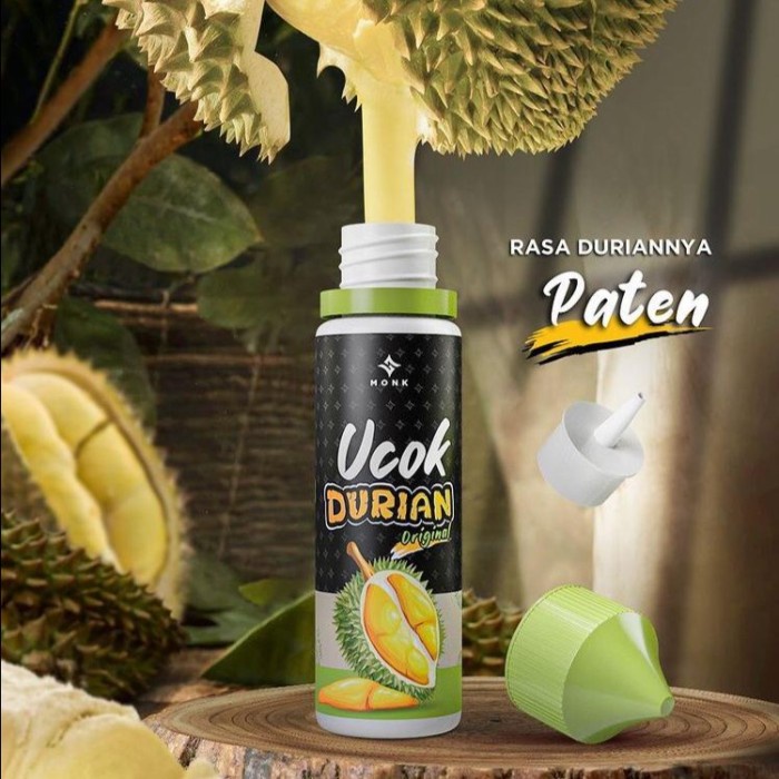 Ucok Durian 60ml 3mg 6mg by Monk x Ucok Durian Medan