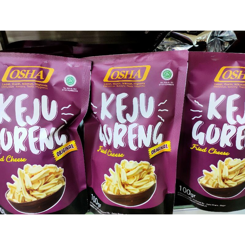 

Keripik Osha Keju Goreng Enak Cemilan Oleh Oleh