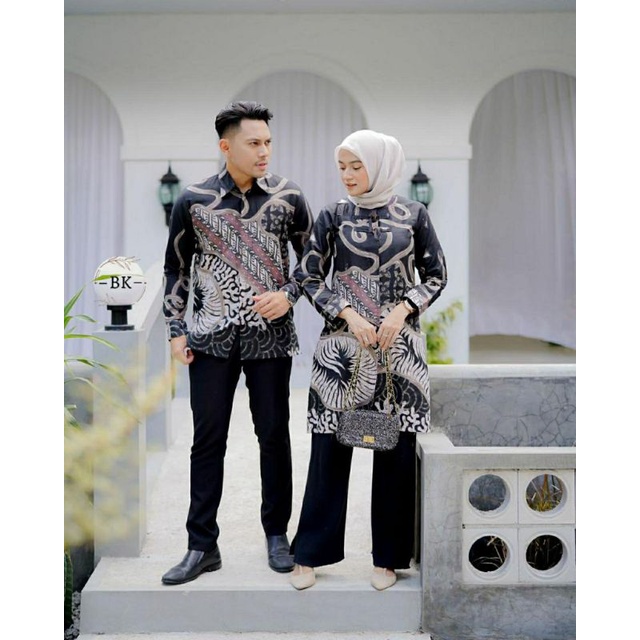 ATASAN BATIK COUPLE MODERN GIANDRA CHINESE LOOKS ||ATASAN KERJA||M-L-XL-XXL-3L