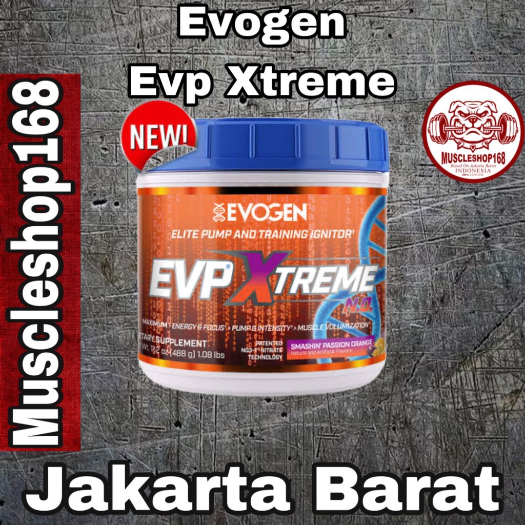 Evogen EVP Xtreme 490 gr 40 serv Pump Preworkout