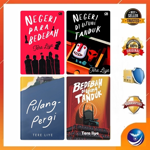 Tere Liye - SERIAL AKSI : #1 NEGERI PARA BEDEBAH (NEW COVER 2018) - #2 NEGERI DI UJUNG TANDUK - #5 P