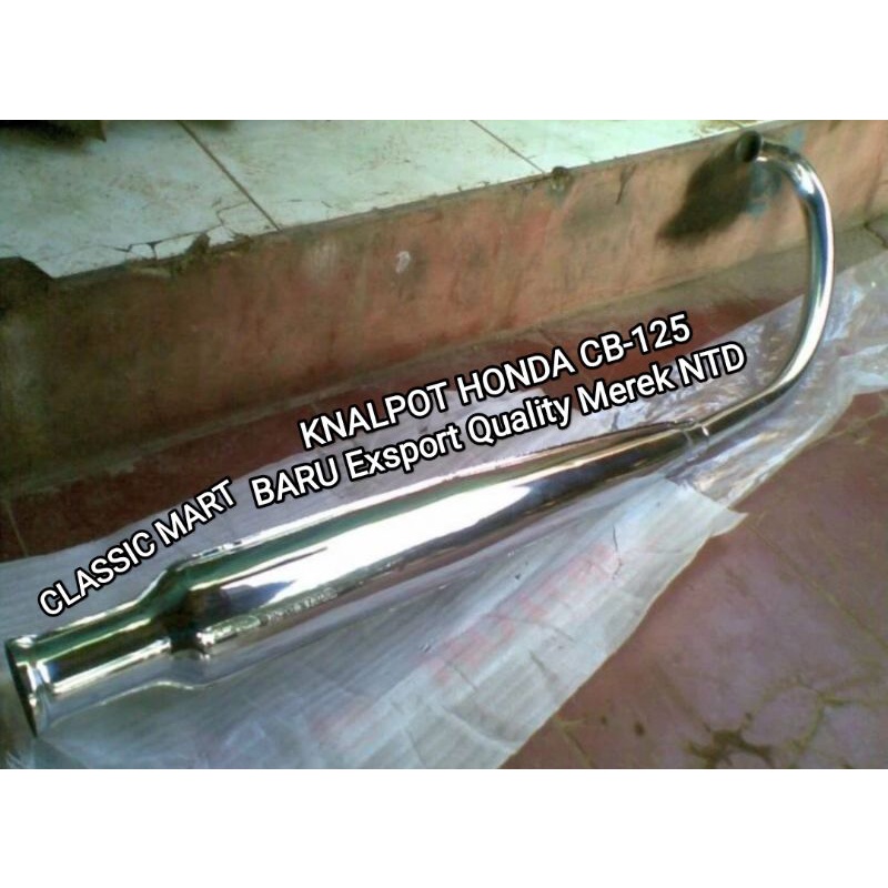 KNALPOT NALPOT HONDA CB125 CB 125 NOS