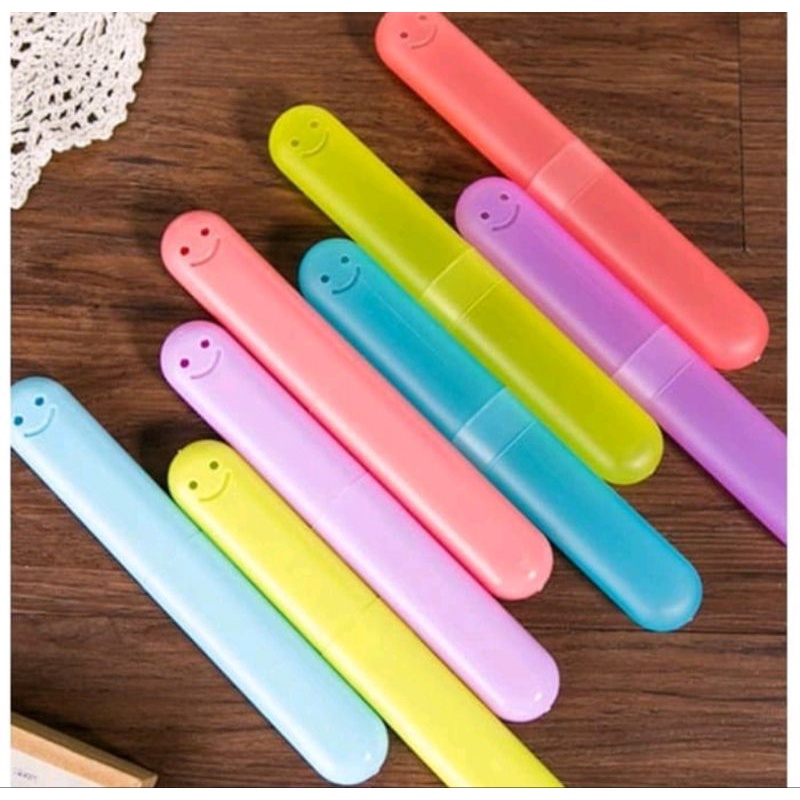 Tempat Kotak Sikat Gigi Motif Smiley