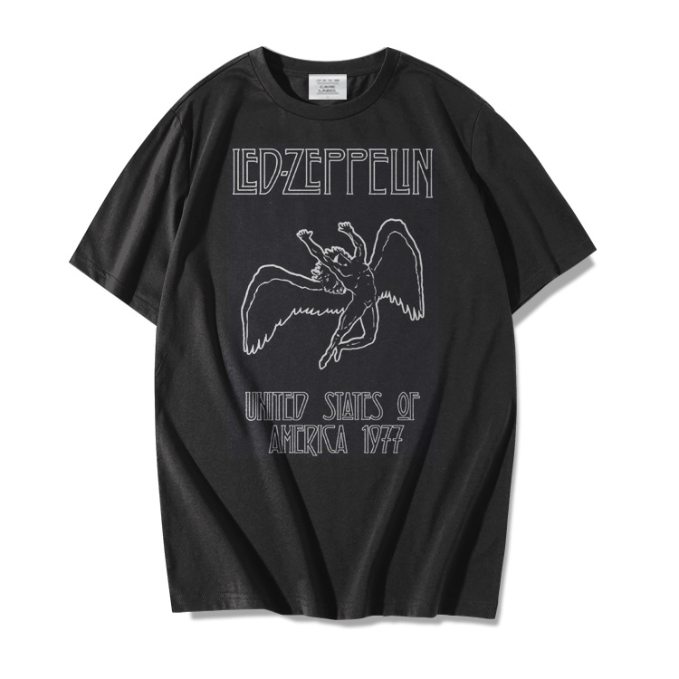 Kaos Band Led Zeppelin Tshirt - USA Tour 1977