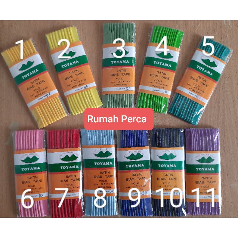 BISBAN ISI BAHAN SATIN