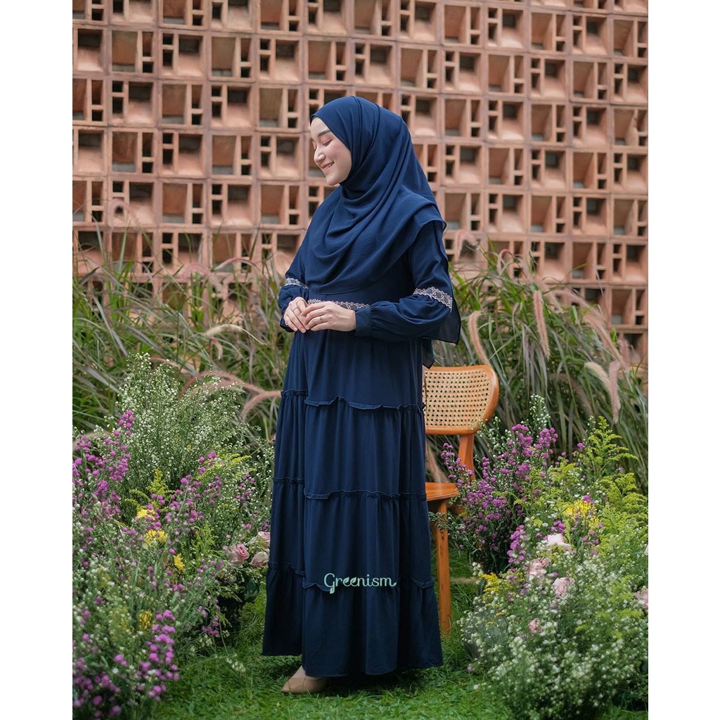 Greenism Gamis Clarinda Quality Premium Syari'i