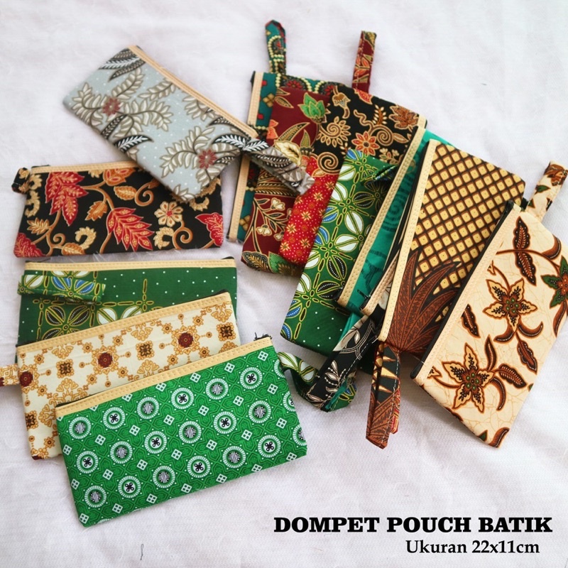 Dompet Pouch Batik / Dompet Souvenir Batik