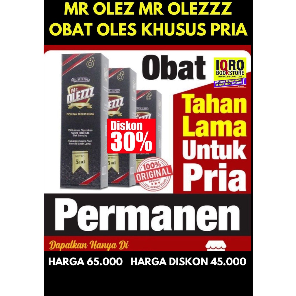 MR OLEZ MR OLEZZZ OBAT OLES KHUSUS PRIA 5 ML