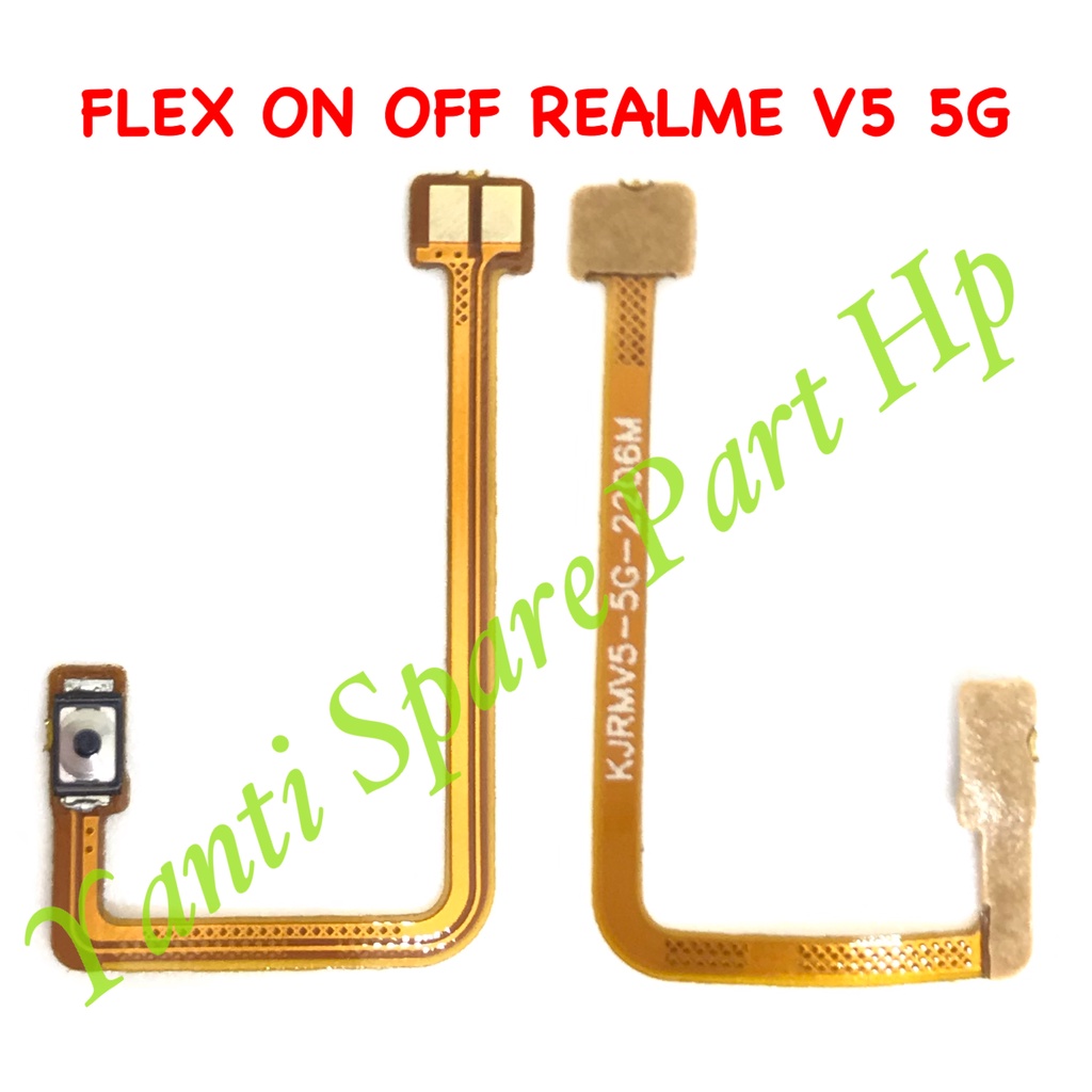 Flexible On Off Realme V5 5G Original Terlaris New