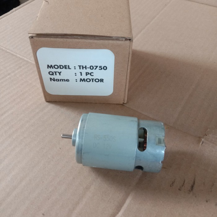 Dinamo Mesin Bor Cordless 12V / Model TH-0750 / Dinamo DC12V